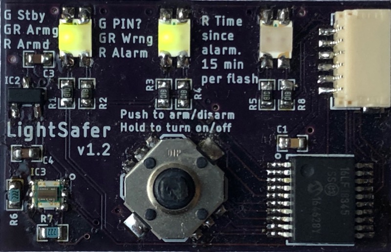 LightSafer PIN change