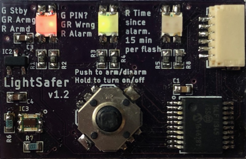 LightSafer - enter PIN